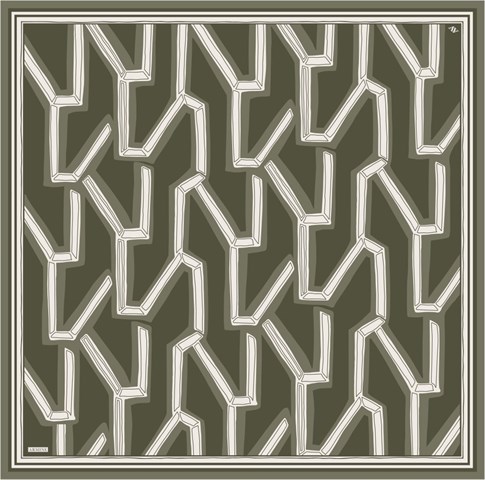 Armine  Saf İpek Twill Eşarp 9547D 82