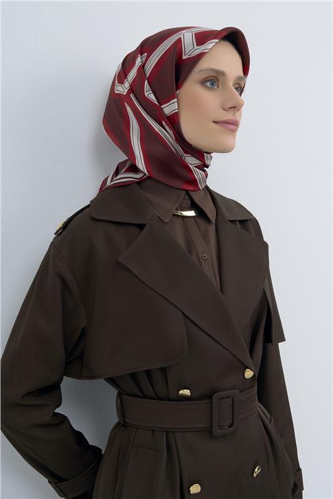 Armine  Saf İpek Twill Eşarp 9547D 83
