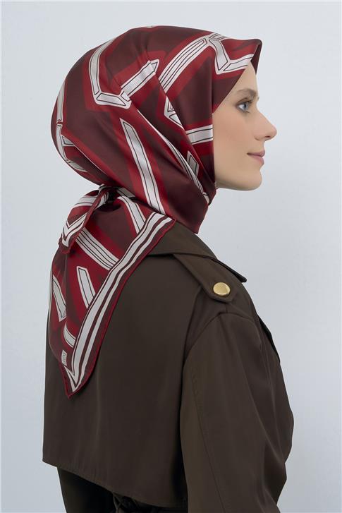 Armine  Saf İpek Twill Eşarp 9547D 83