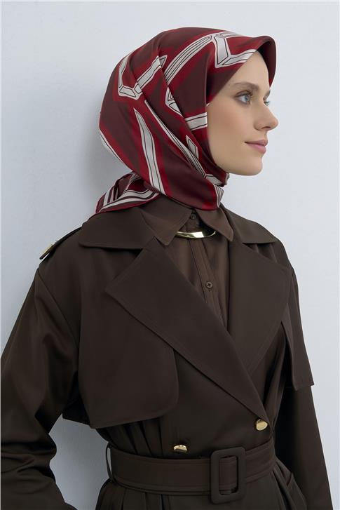 Armine  Saf İpek Twill Eşarp 9547D 83