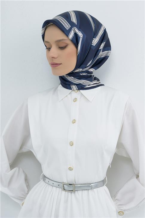 Armine  Saf İpek Twill Eşarp 9547D 84