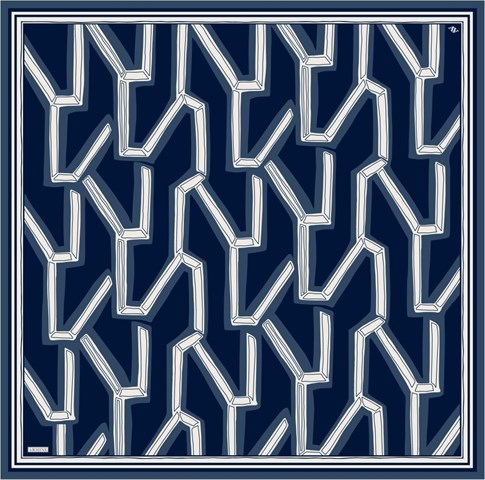 Armine  Saf İpek Twill Eşarp 9547D 84
