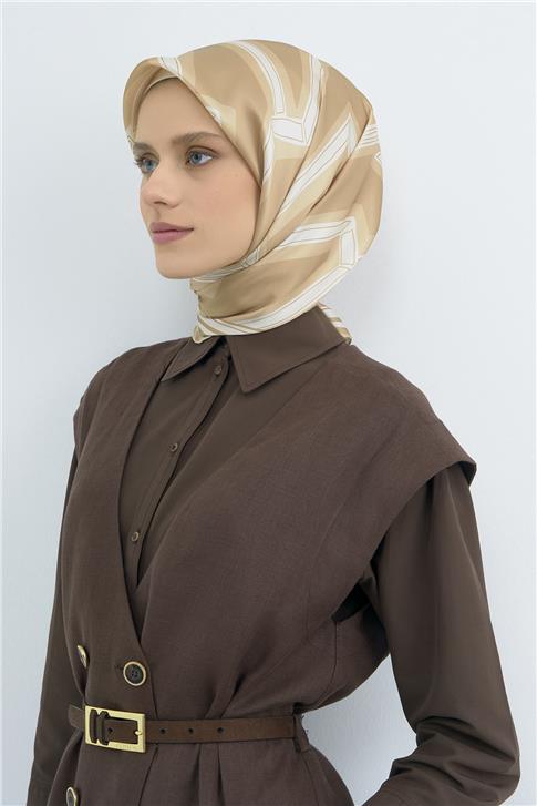 Armine  Saf İpek Twill Eşarp 9547D 85