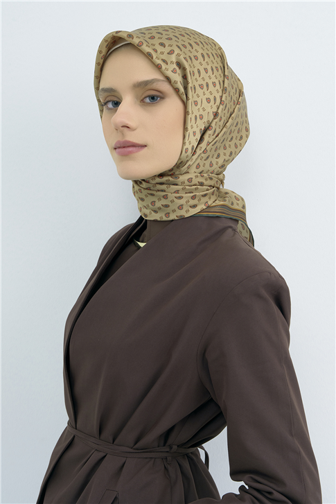 Armine  Saf İpek Sura Eşarp 9548D 81