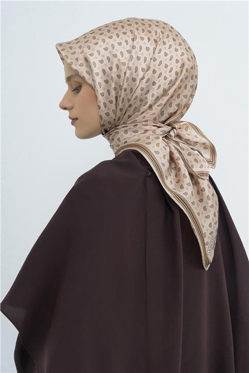 Armine  Saf İpek Twill Eşarp 9548D 35