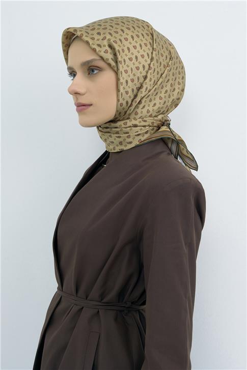 Armine  Saf İpek Twill Eşarp 9548D 81