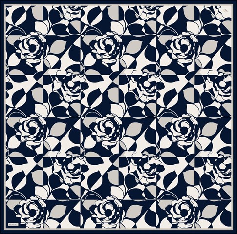 Armine  Saf İpek Twill Eşarp 9551D 06