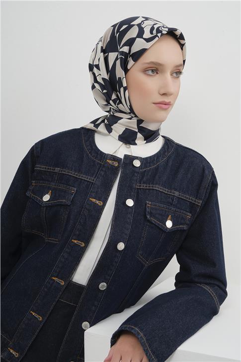 Armine  Saf İpek Twill Eşarp 9551D 06