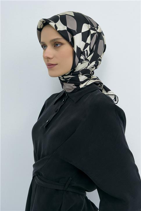 Armine  Saf İpek Twill Eşarp 9551D 09