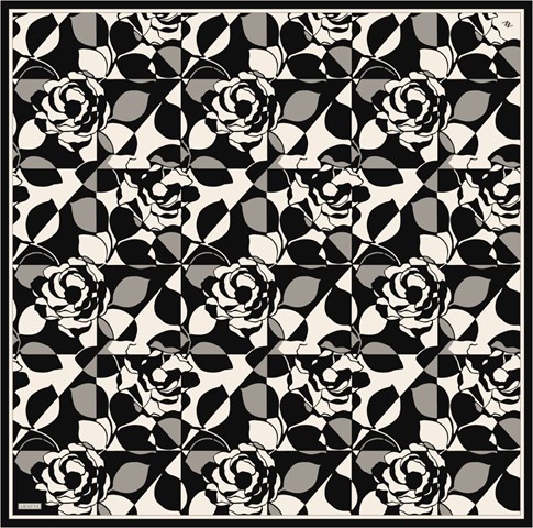 Armine  Saf İpek Twill Eşarp 9551D 09