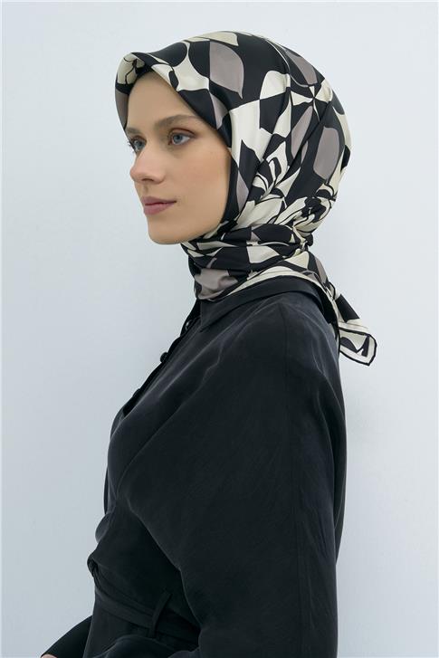 Armine  Saf İpek Twill Eşarp 9551D 09