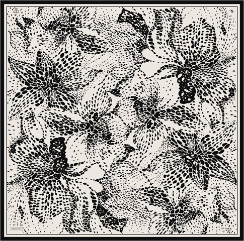 Armine  Saf İpek Twill Eşarp 9552D 81