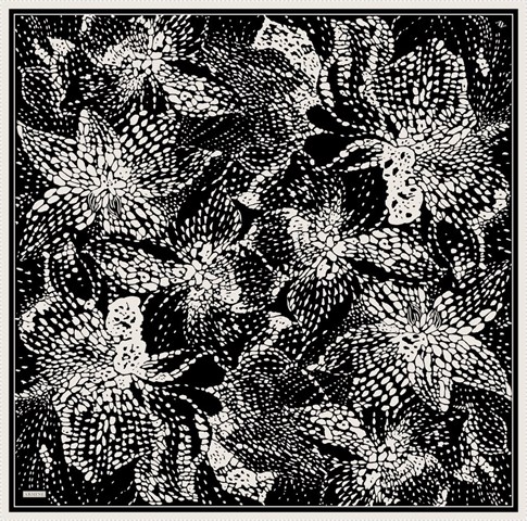 Armine  Saf İpek Twill Eşarp 9552D 90