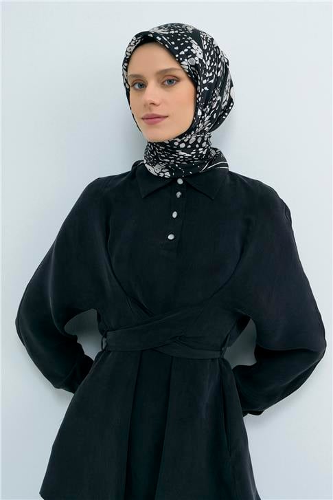 Armine  Saf İpek Twill Eşarp 9552D 90