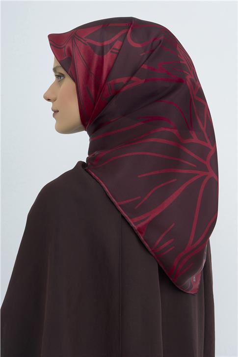 Armine  Saf İpek Twill Eşarp 9553D 34