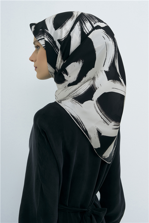 Armine  Saf İpek Sura Eşarp 9555D 06