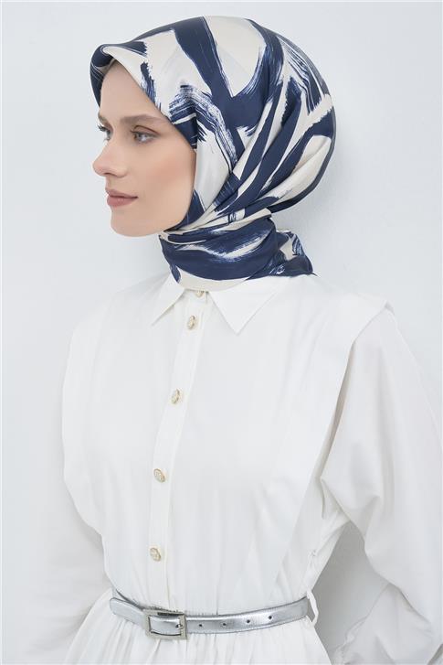 Armine  Saf İpek Twill Eşarp 9555D 02