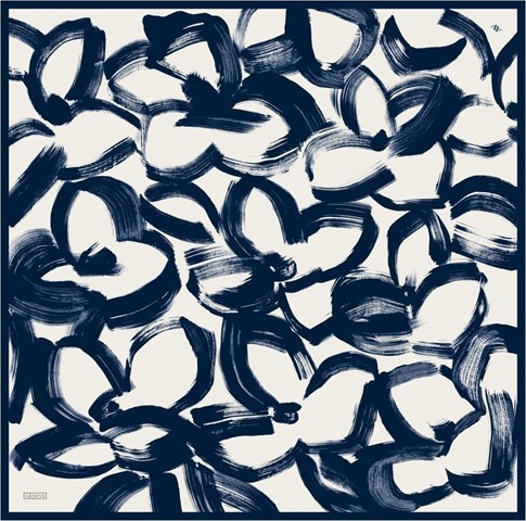 Armine  Saf İpek Twill Eşarp 9555D 02