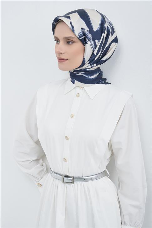 Armine  Saf İpek Twill Eşarp 9555D 02