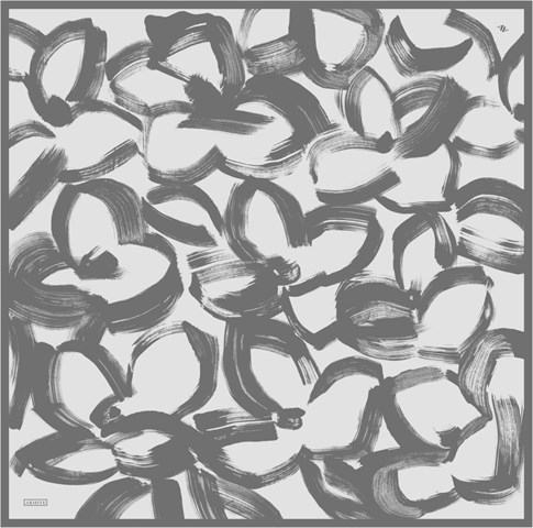 Armine  Saf İpek Twill Eşarp 9555D 03