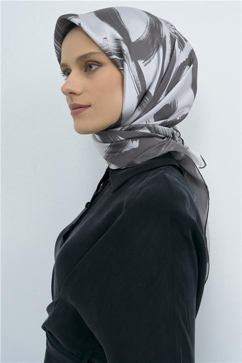 Armine  Saf İpek Twill Eşarp 9555D 03