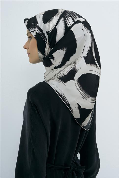 Armine  Saf İpek Twill Eşarp 9555D 06
