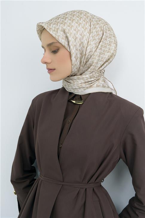 Armine  Saf İpek Twill Eşarp 9556D 80