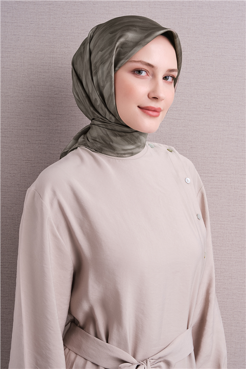 Armine Saf İpek Twill Eşarp 9630D 55 