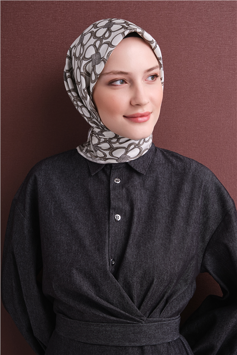 Armine Saf İpek Sura Eşarp 9638D 87 