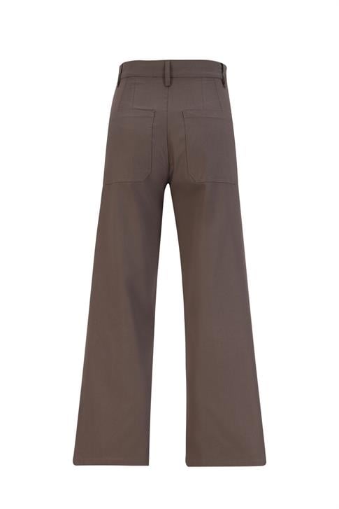 Armine Straight Pantolon ORT2720 Kahverengi