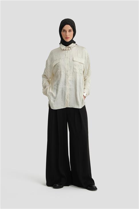 26Y3634 Armine Gömlek Ekru