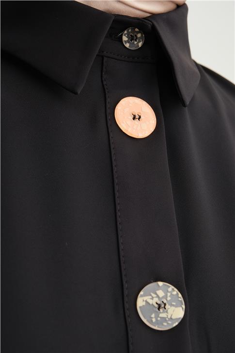 Armine Tunik Ort4208 Siyah