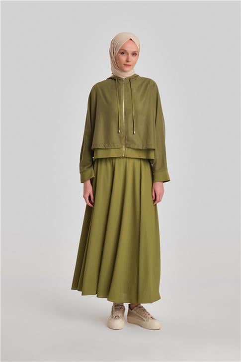 Armine Fileli Takım Ort6400 Fıstık Yeşili