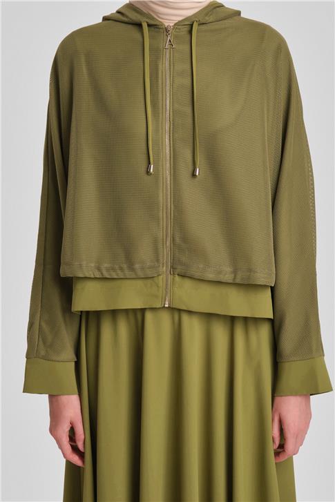 Armine Fileli Takım Ort6400 Fıstık Yeşili