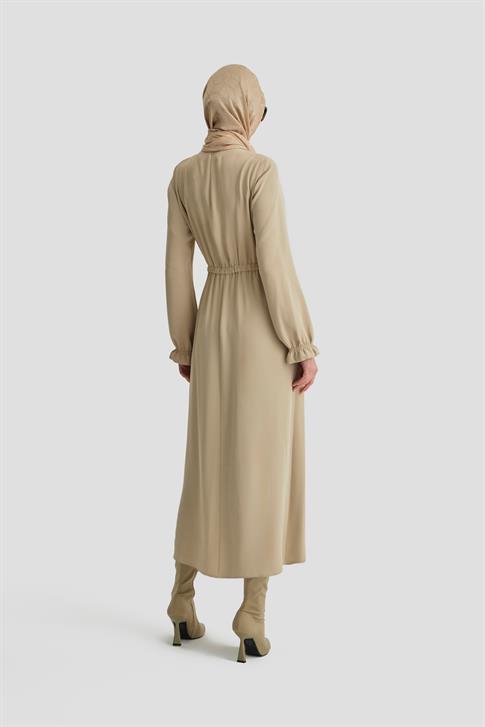 Armine Anvelop Elbise Ort9230 Bej