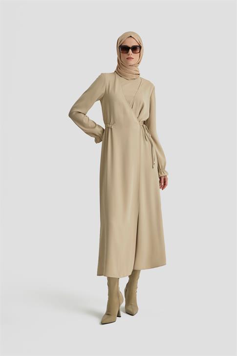 Armine Anvelop Elbise Ort9230 Bej