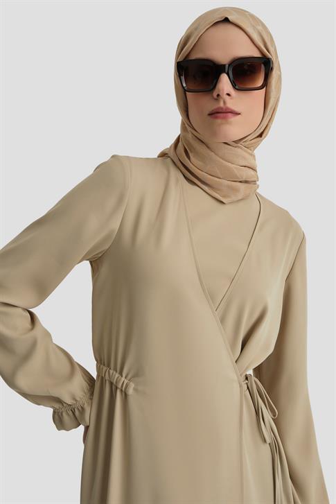 Armine Anvelop Elbise Ort9230 Bej