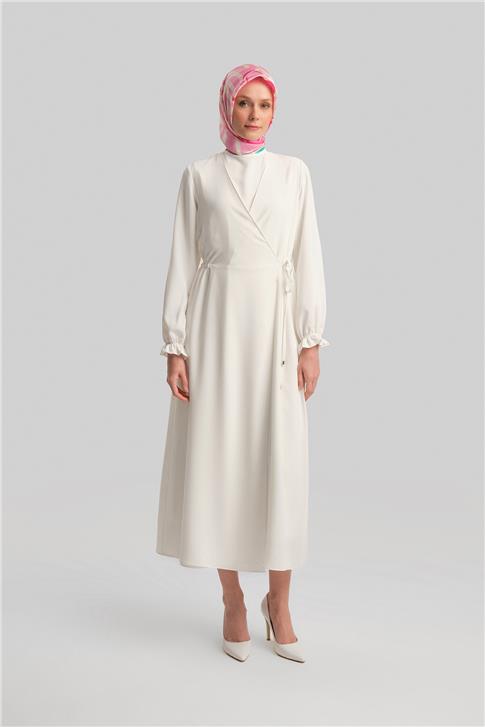 Armine Anvelop Elbise Ort9230 Ekru