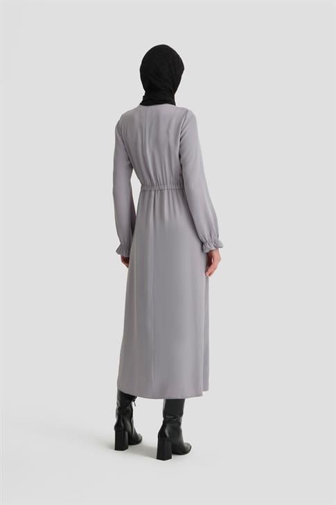 Armine Anvelop Elbise Ort9230 Gri