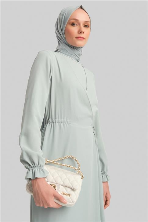 Armine Anvelop Elbise Ort9230 Buz Mavi