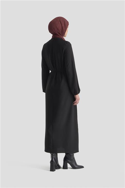 Armine Elbise ORTD9435-1 Siyah