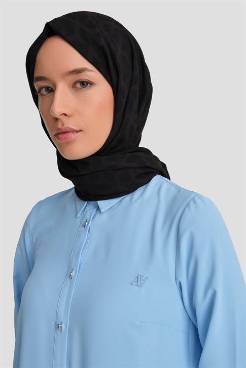 26Y411 Armine Tunik Bebe Mavi