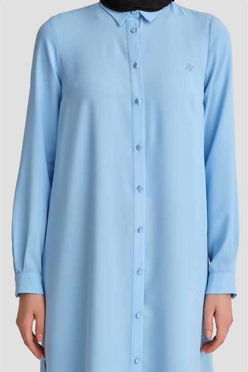 26Y411 Armine Tunik Bebe Mavi