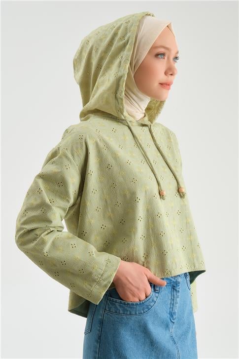 Armine Brode Sweat 23Y3139 Çağla