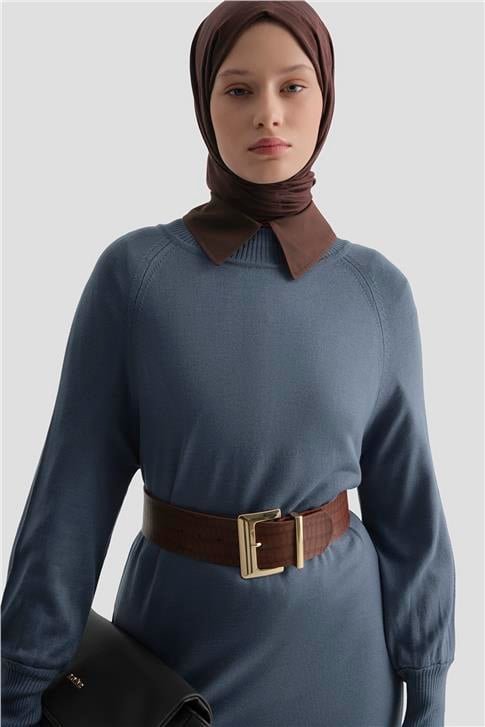 Armine Elbise 23Kd4250 İndigo