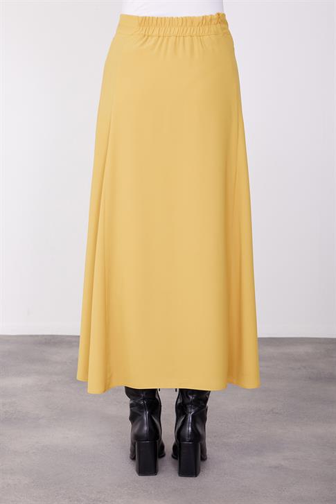 Armine Arkası Lastikli Ve Fermuarlı Kup Detaylı Asit