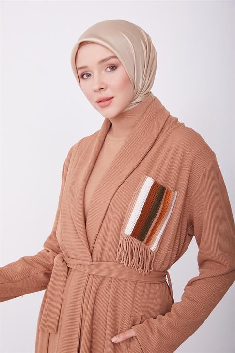 Armine Giy Çık 23Kd4409 Camel