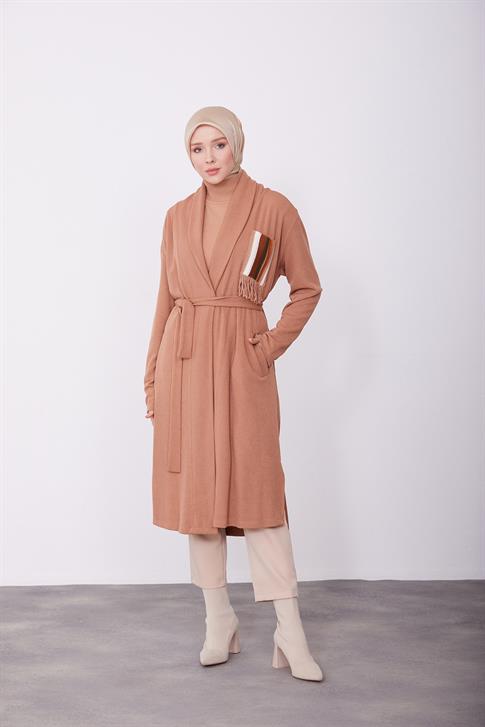 Armine Giy Çık 23Kd4409 Camel