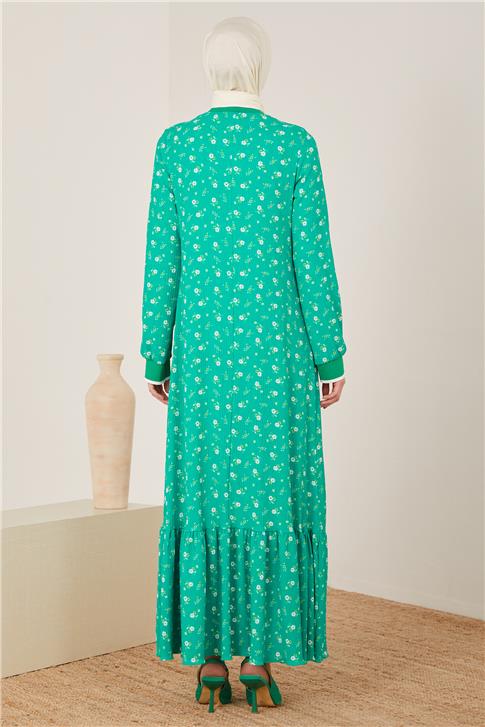 Armine Elbise 23Yd2517 Yeşil