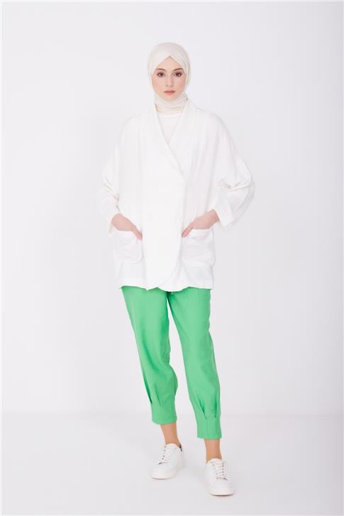 Armine Pantolon 23Yd3328 Benetton Yeşili